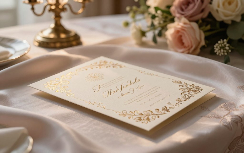 Old Fashioned Invitation Enclosure