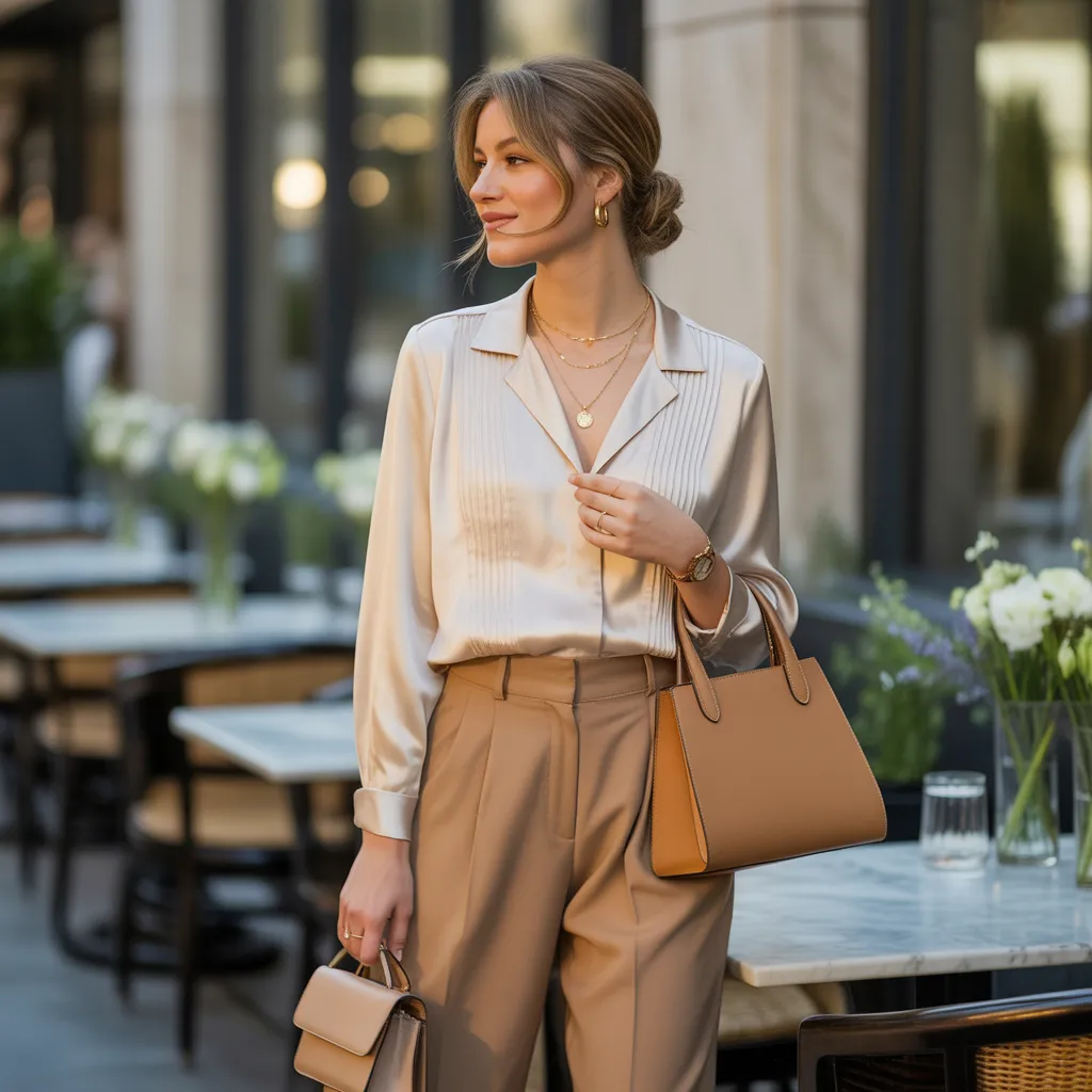 "how to build classy brunch outfit own wardrobe tuck-in formula 2026"