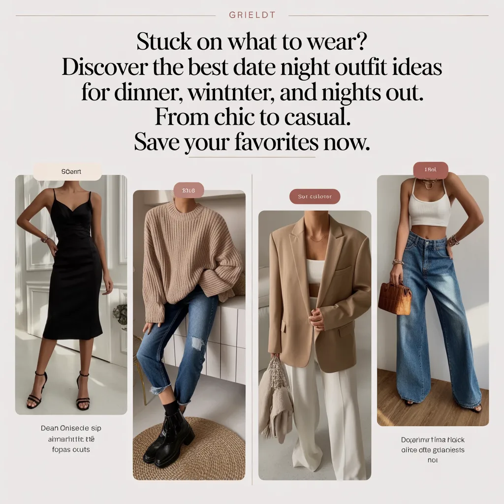 winter date night outfit with faux leather pants and knit top