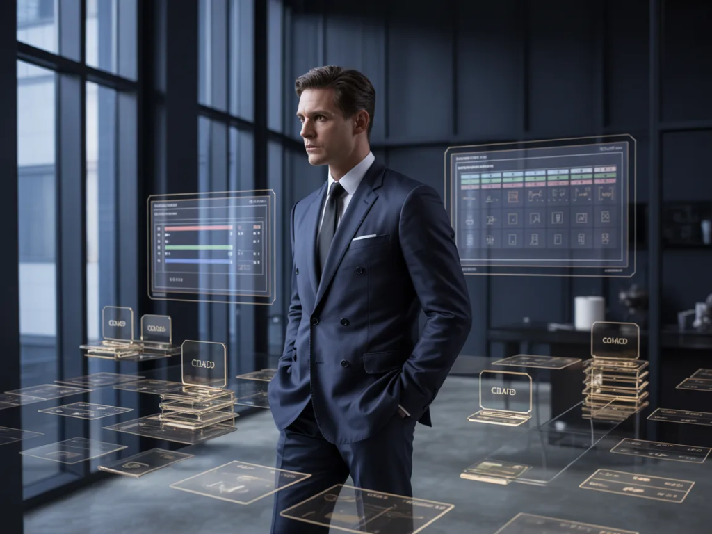 "suits men street style 2025 brown suit double breasted urban editorial"