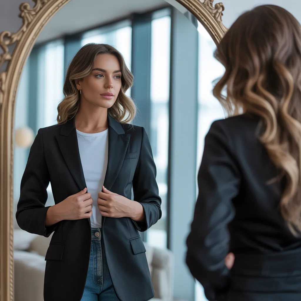 date outfit capsule wardrobe five essential pieces flatlay