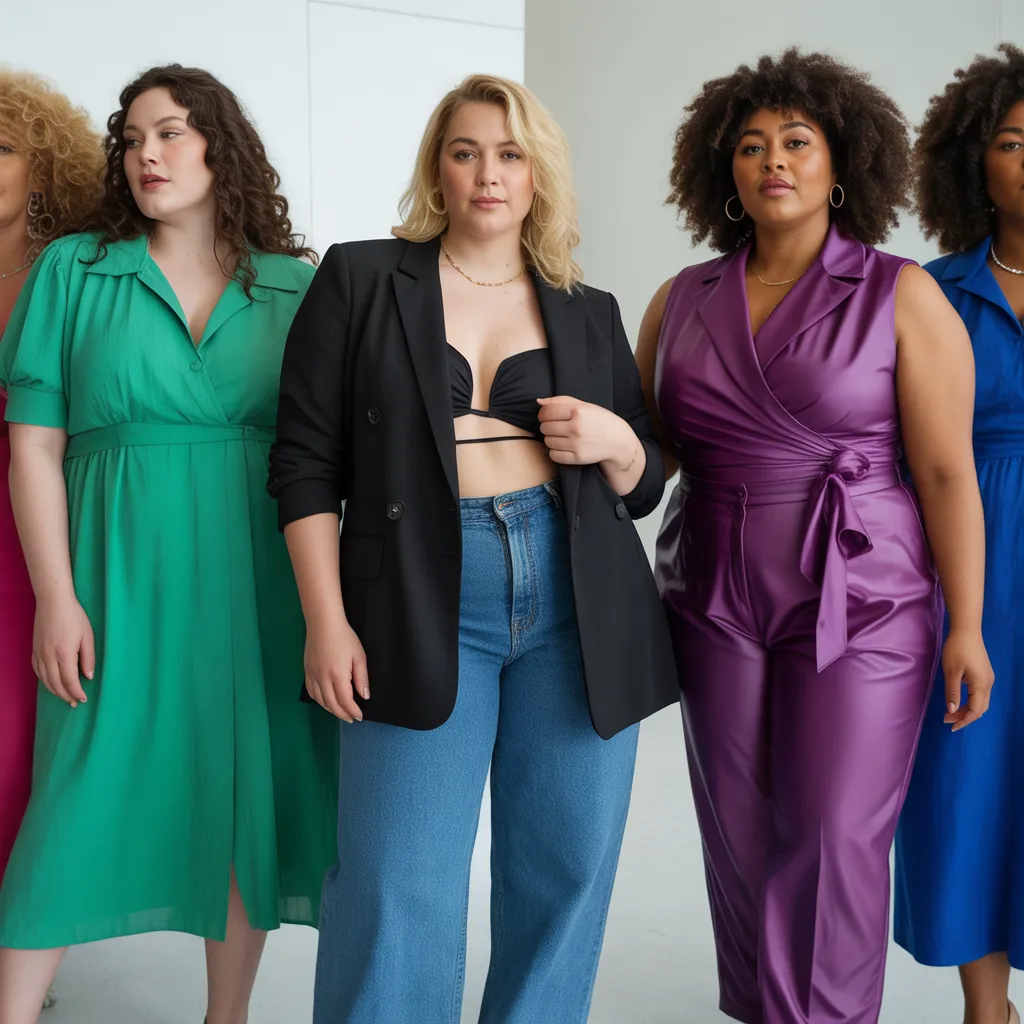  plus size short kurti dress outfit ideas flatlay