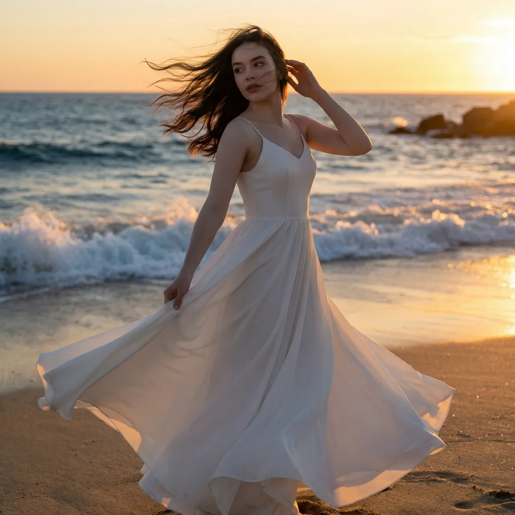 "white birthday dress outfit with rhinestone heels and gold jewelry"