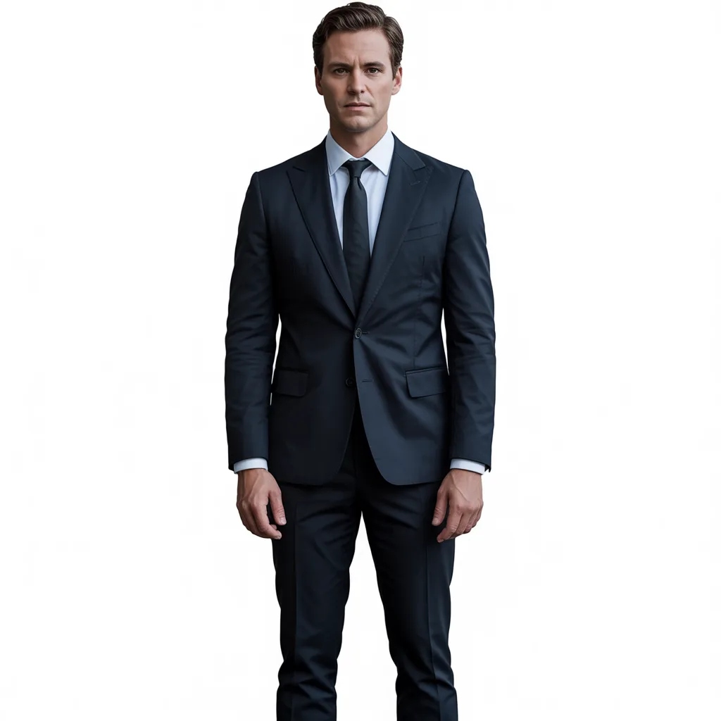 "modern suits design with clean tailoring and structured silhouette"