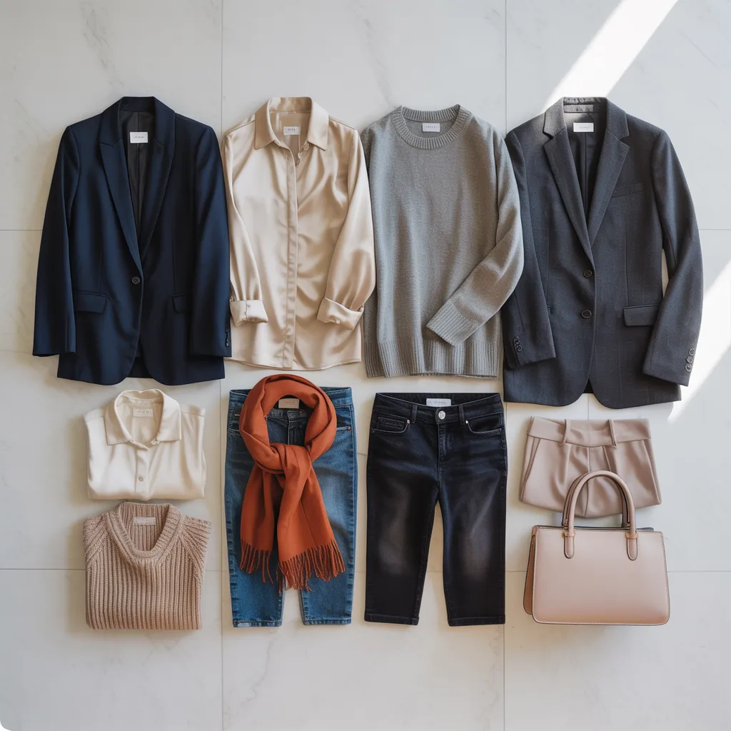  "winter wardrobe capsule wardrobe women cosy neutral layering guide"